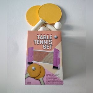 Game Retractable Table Tennis Set - The Perfect Gift For A Little Princess